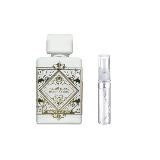 Decant Lattafa Bade'e al Oud Honor & Glory