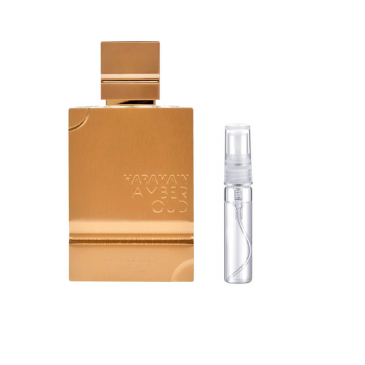Decant Al Haramain Amber Oud Gold Edition