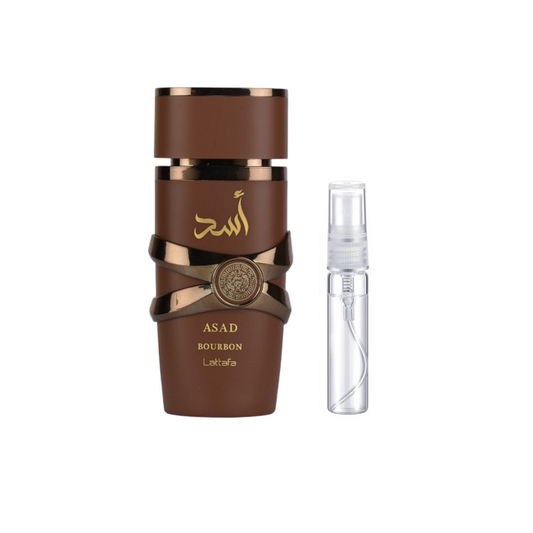 Decant Lattafa Asad Bourbon